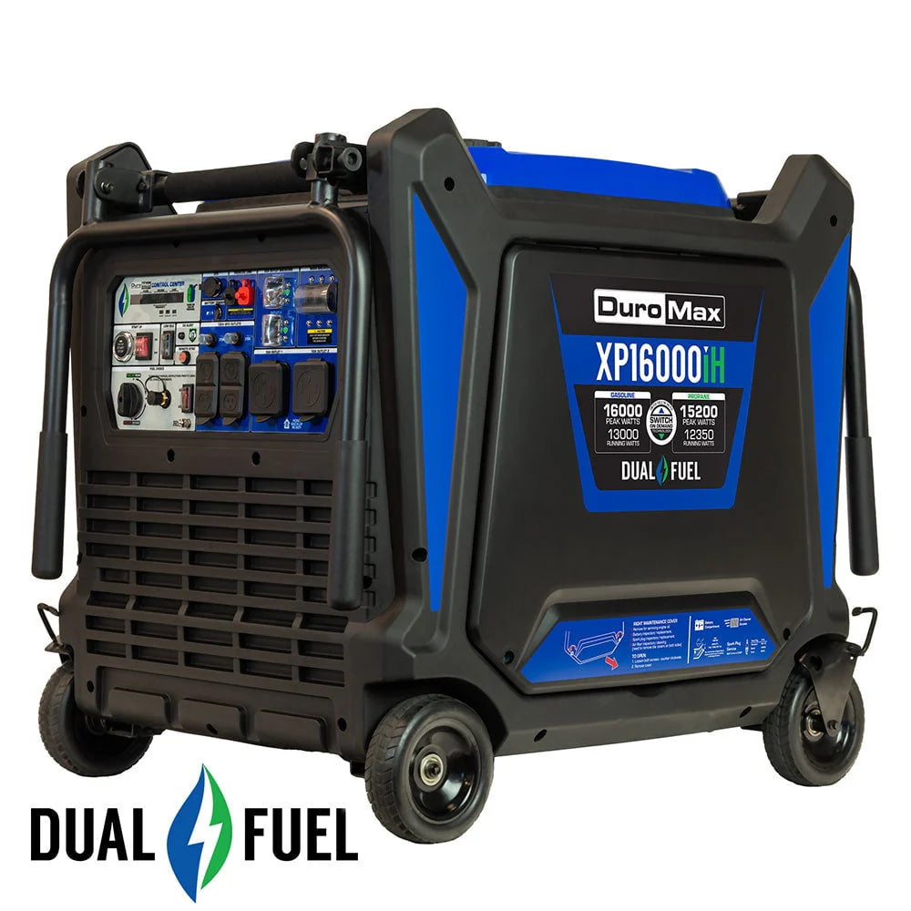16,000 Watt Dual Fuel Portable Inverter Generator with CO Alert Y187347