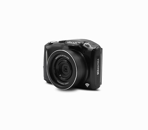 64 Mega Pixels Digital Camera with 4K Video, Black X99089