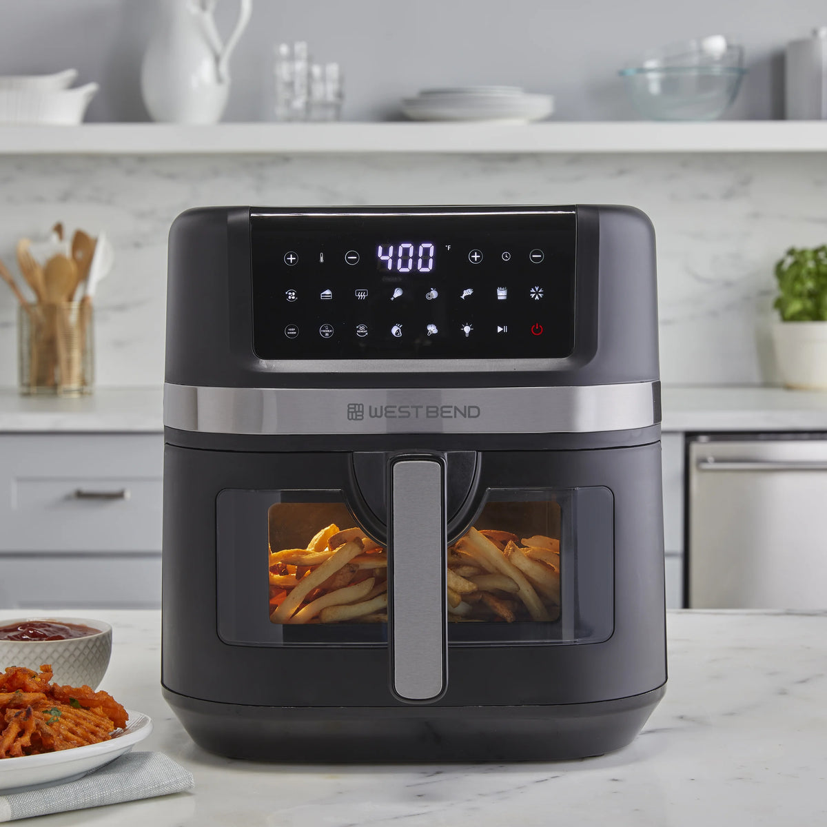 7QT Black Air Fryer Y2690