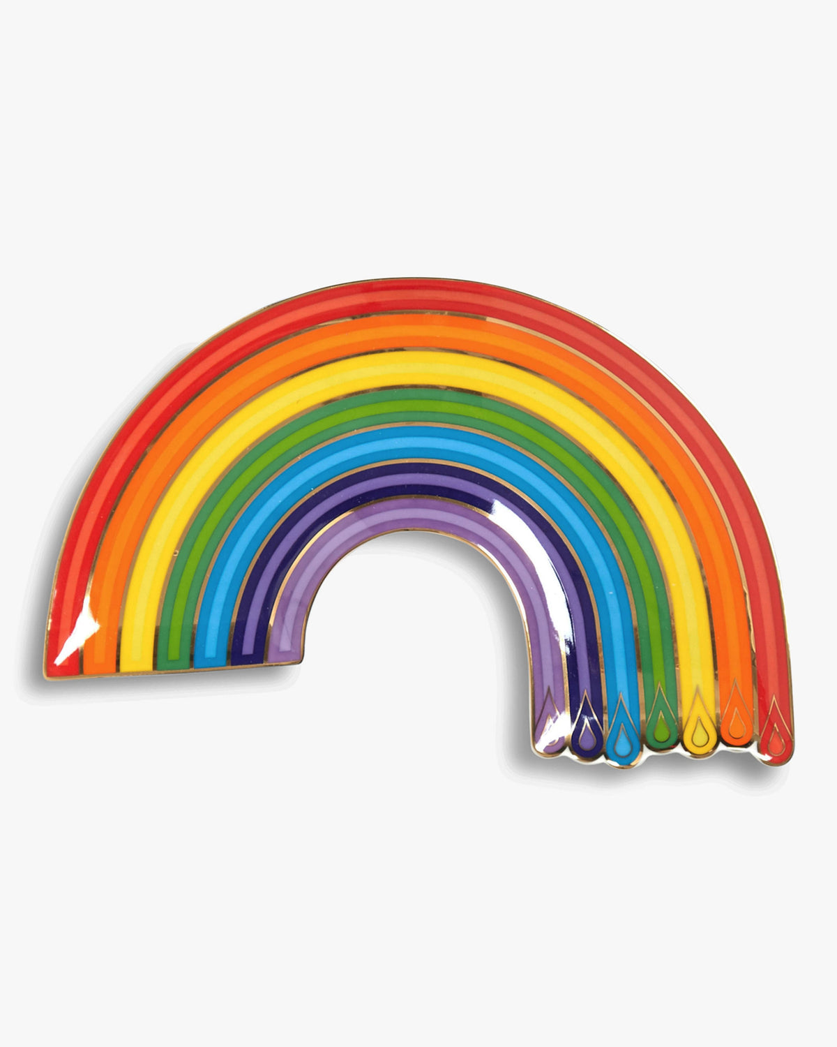 Dripping Rainbow Trinket Tray B76264