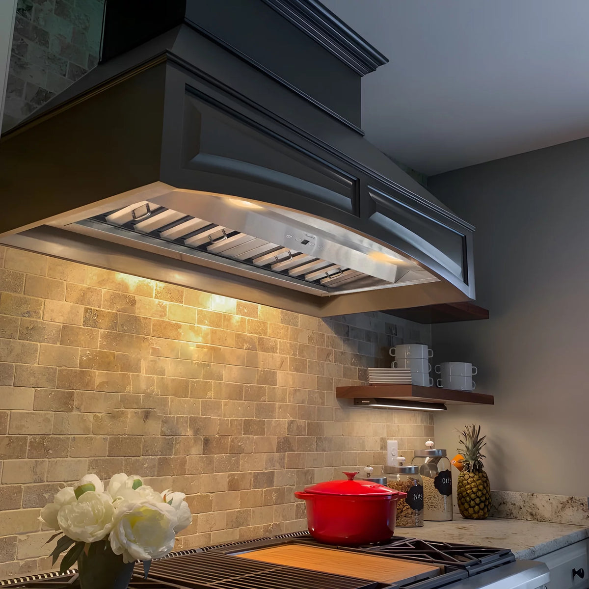 30 Inch Stainless Steel Ducted Range Hood Insert L1293