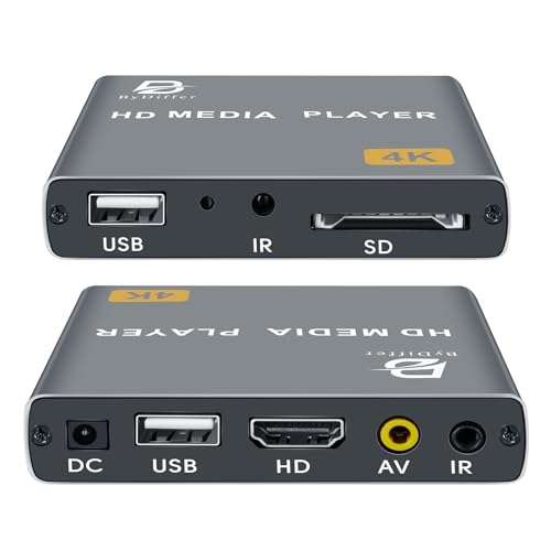 4K Digital Media Player with HDMI and AV Output T40743