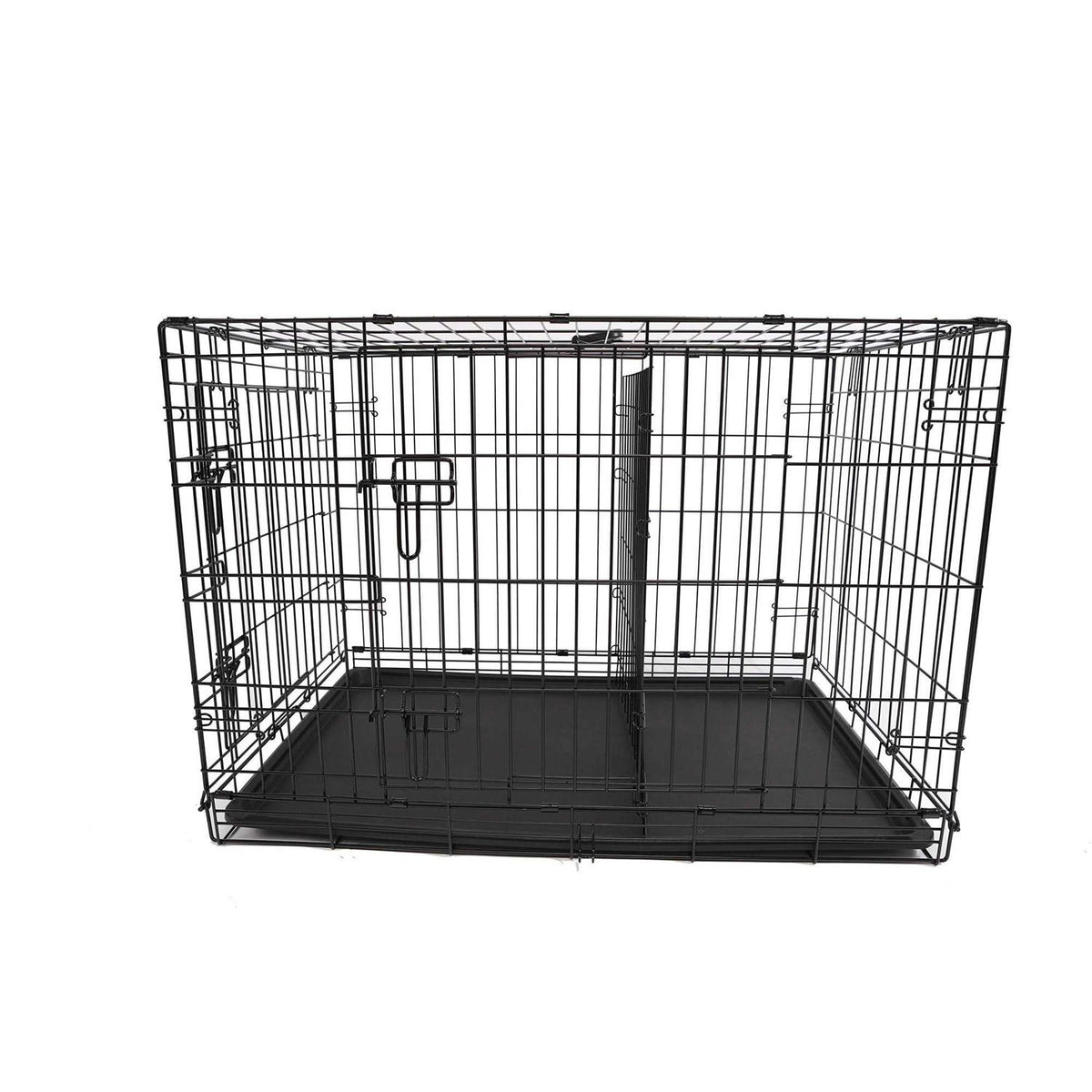 2-Door Folding Dog Crate A211