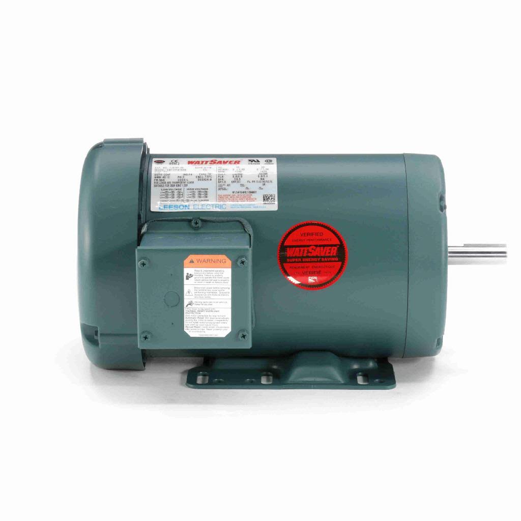2 HP 1800 RPM 230/460 Volts 3 PH TEFC 56H Motor P314