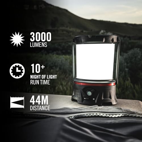 Black Dual Color LED Emergency Light A308