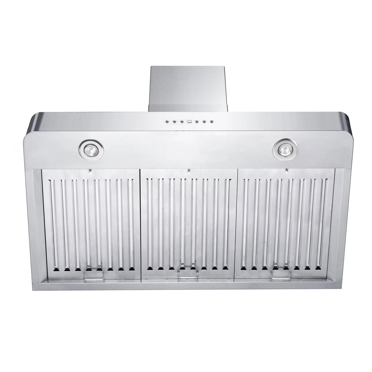36-Inch Wall Mount Range Hood in Stainless Steel with 2 LED Lights C953