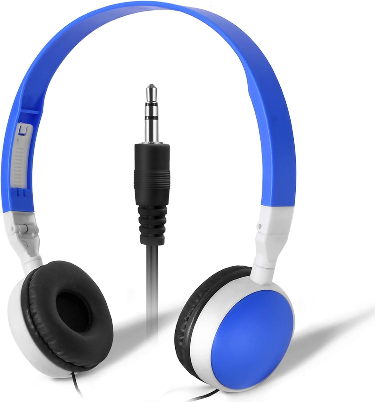 25 Pack Multi Color Foldable Headphones for School Q4546