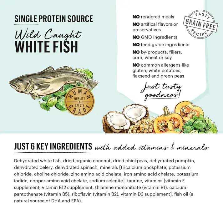Dehydrated Limited Ingredient Fish Dog Food B44171