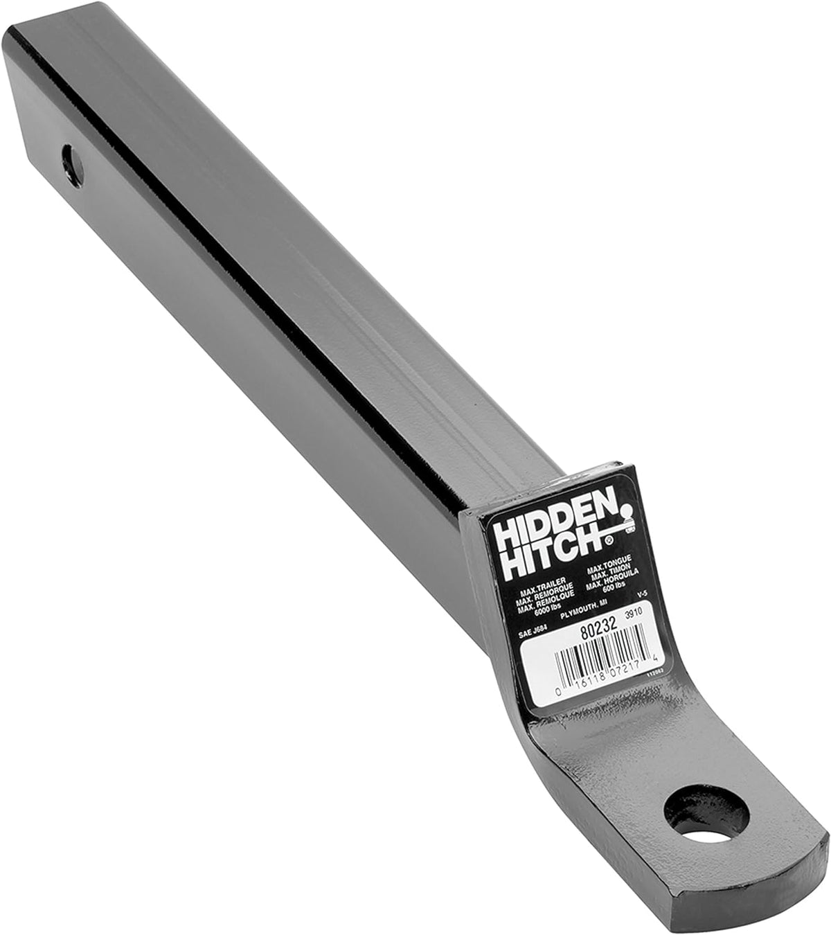 16" x .75" x 2" Class III Ball Mount, 6000 lbs. Pack of 2 P1395