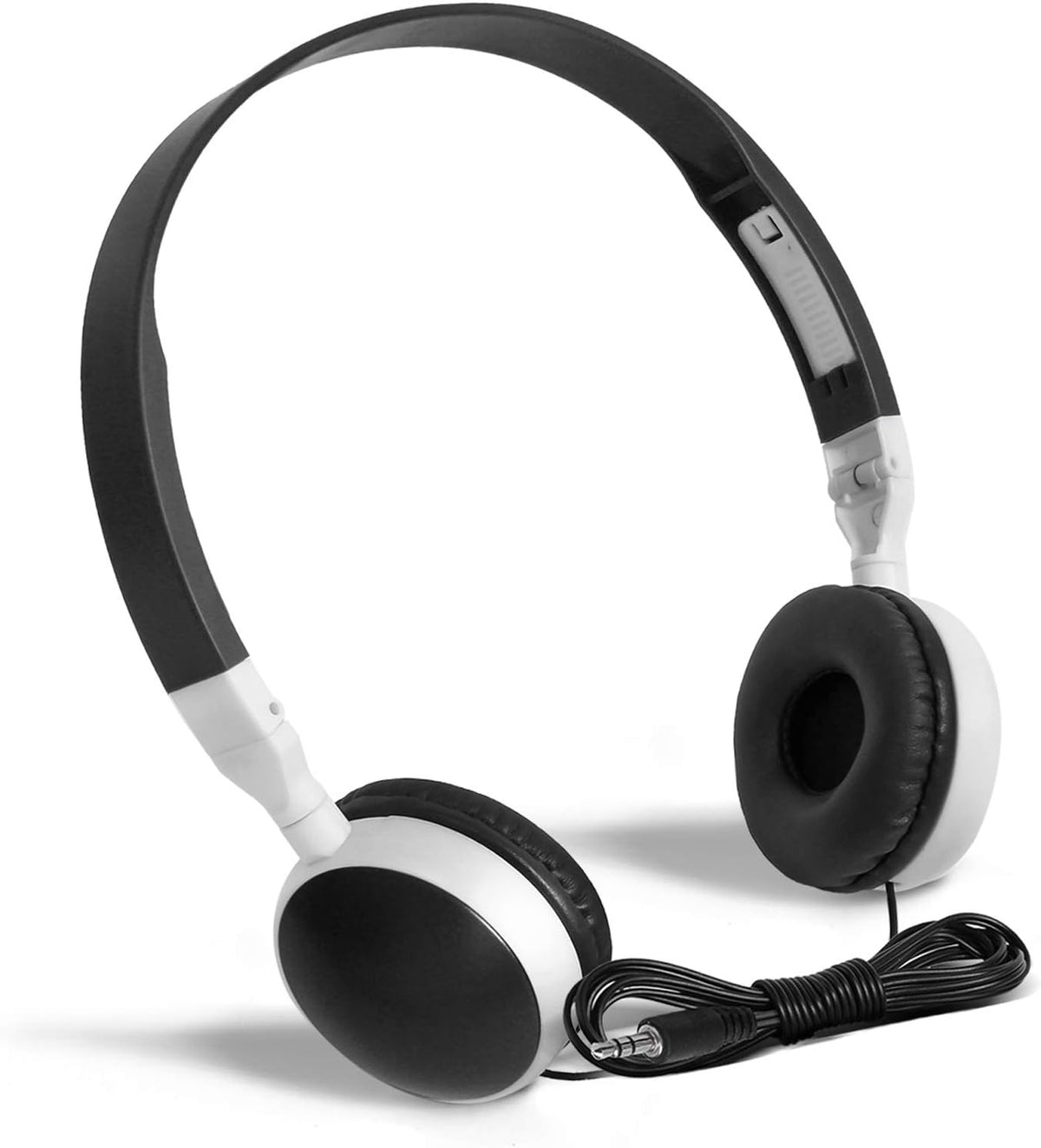 25 Pack Multi Color Foldable Headphones for School Q4546