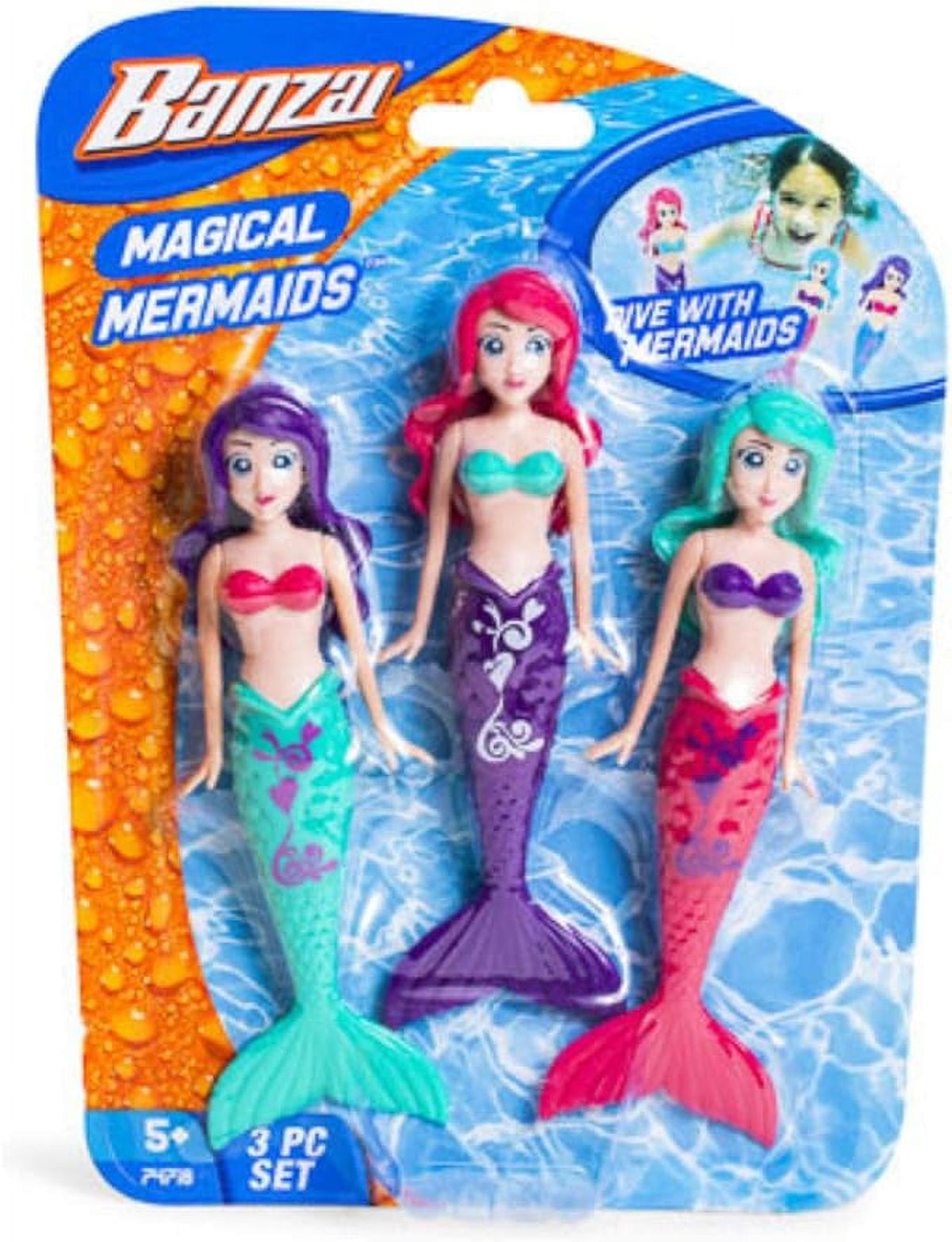 3 Piece Magical Mermaid Dolls K418