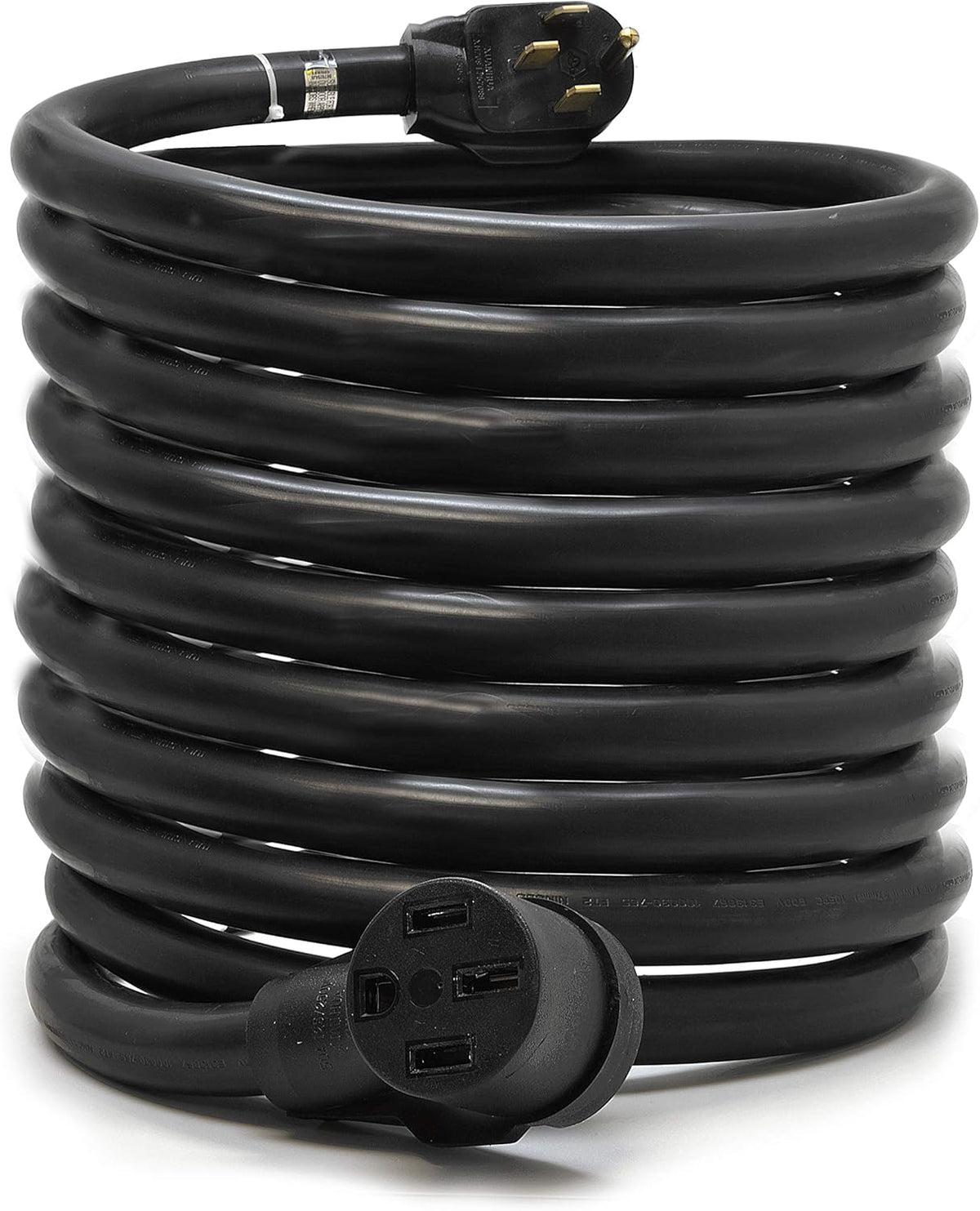 50 Ft 50-Amp EV Extension Cord, Nema L14-50, UL Listed H17270