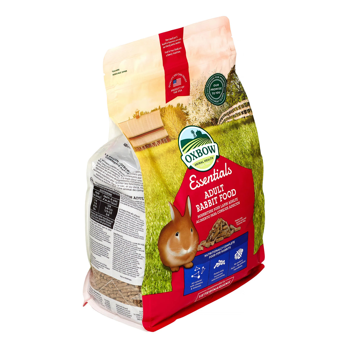 Adult Dry Rabbit Food, 5 lbs. O926798