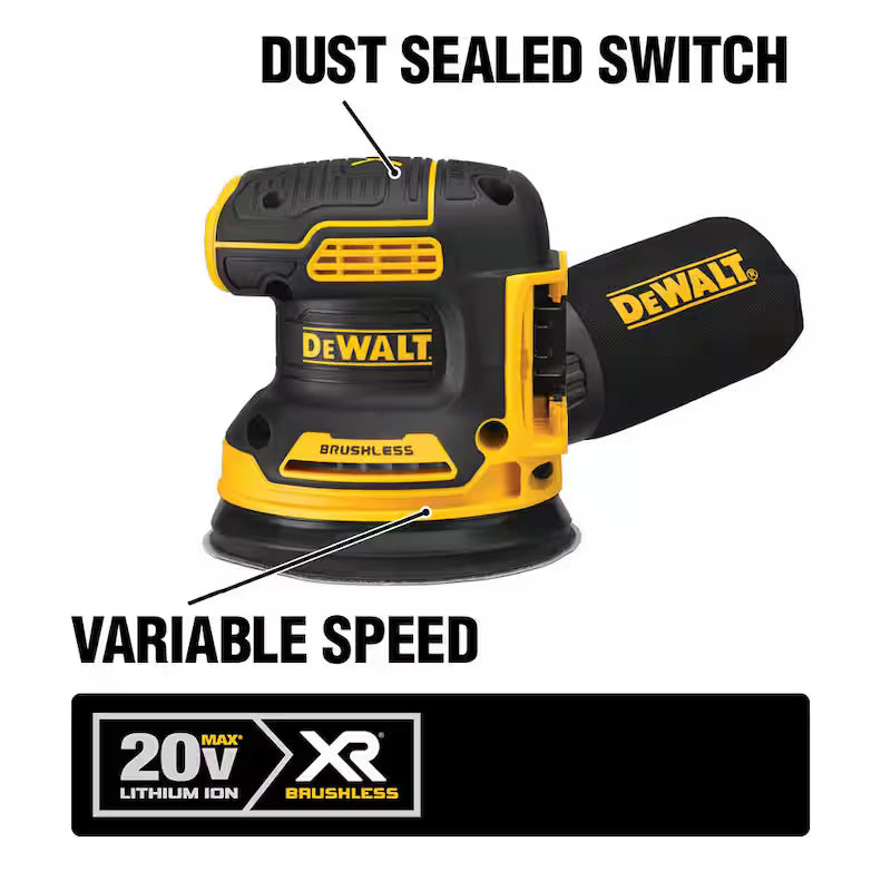 Cordless Brushless 5 in. Random Orbital Sander Y540