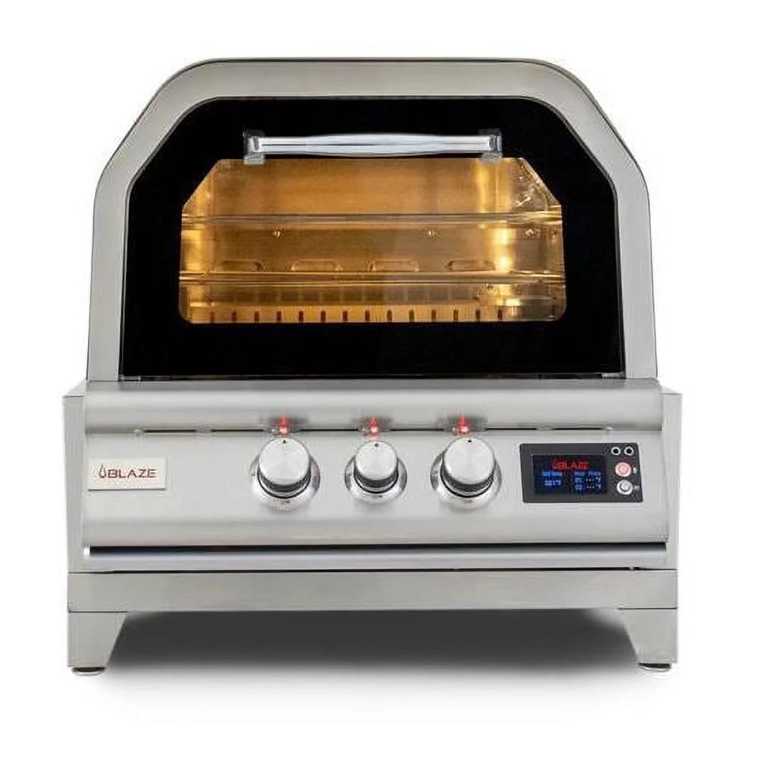 26-Inch Countertop Propane Outdoor Pizza Oven with Rotisserie I646097