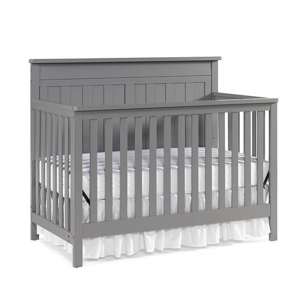 4-in-1 Convertible Crib - Stormy Gray Y701610