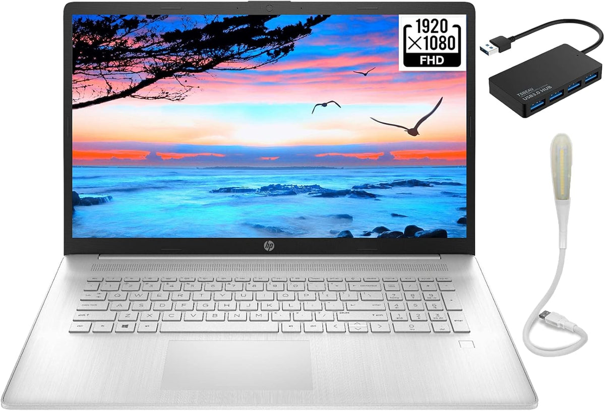 17.3In 1920 x 1080 Full HD Display Laptop, AMD Ryzen 5 5500U, 8GB RAM 1TB SSD J10969
