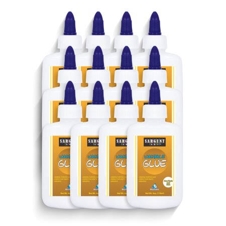96 Bottles 4oz Washable School Glue S779