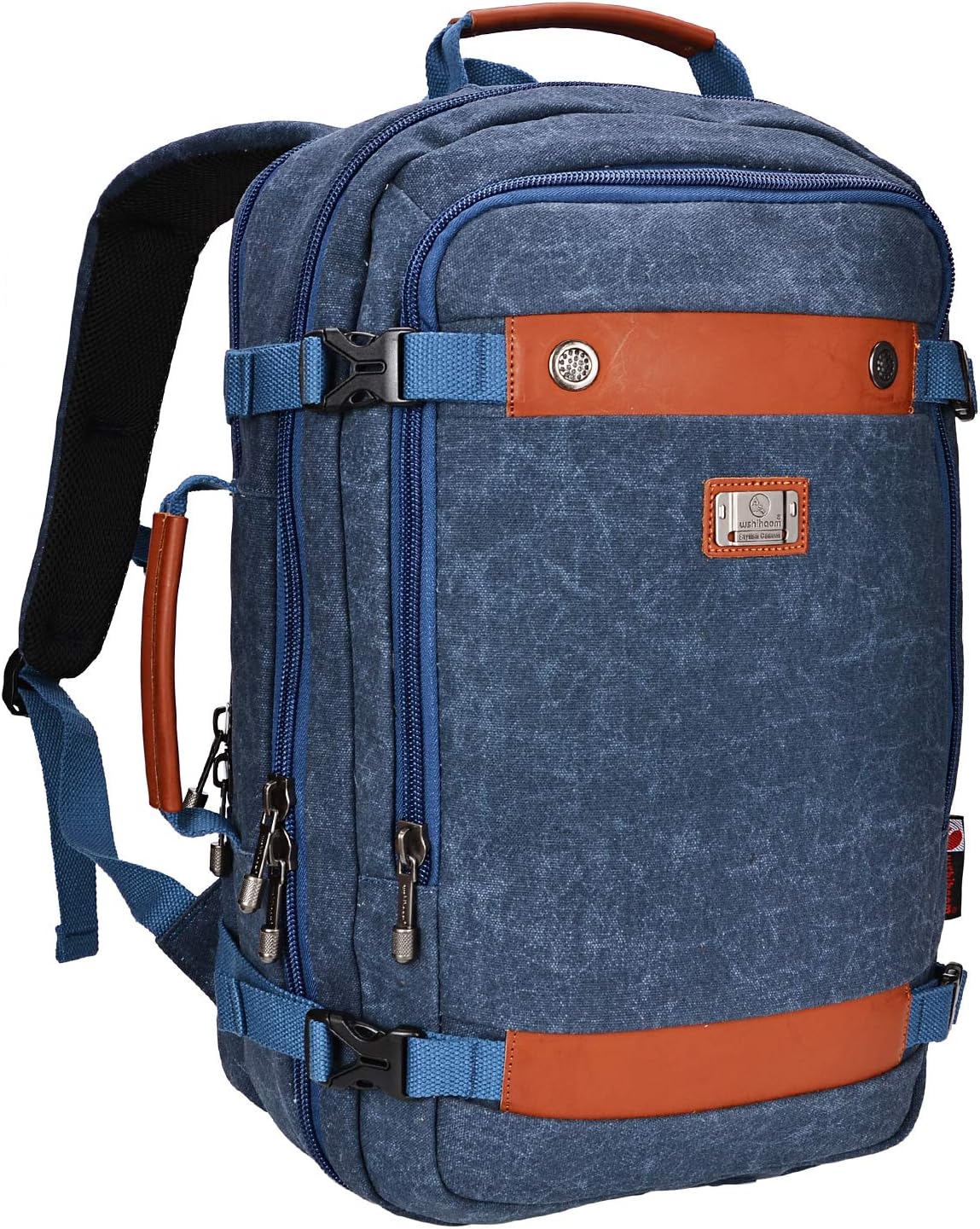 Canvas Travel Backpack Duffel Bag H937