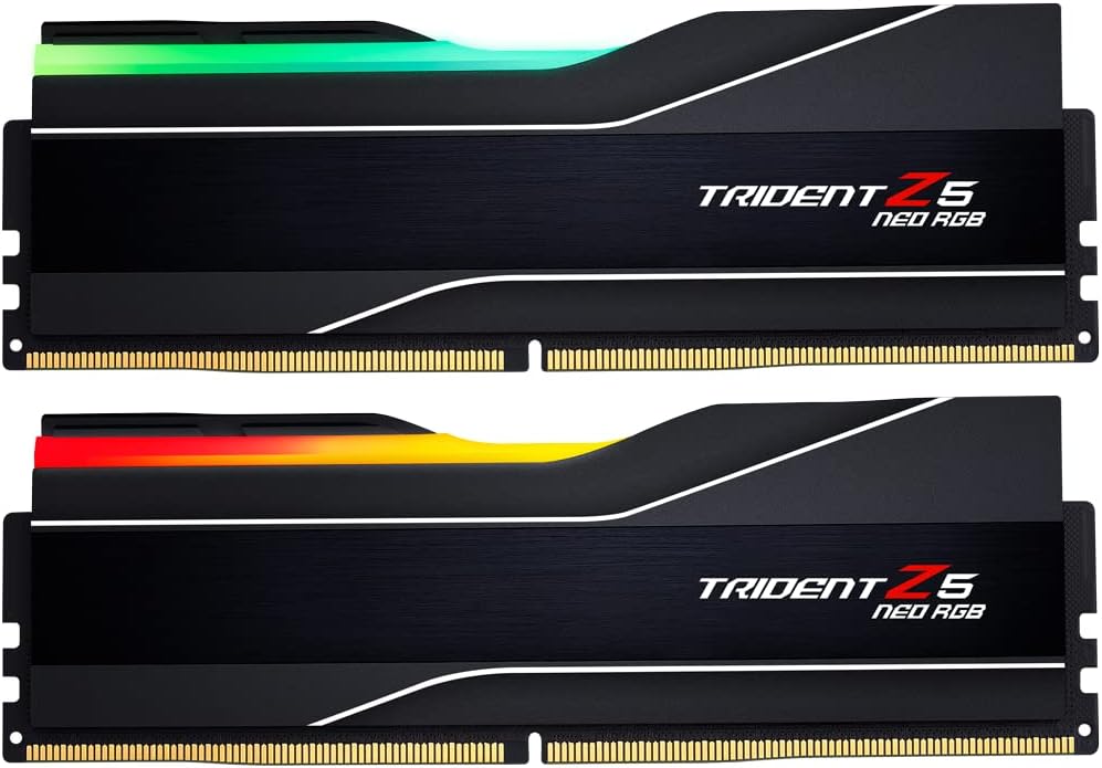DDR5 RAM 64GB (2x32GB) 6000MT/s CL32-38-38-96 Matte Black Desktop Computer Memory Z7731