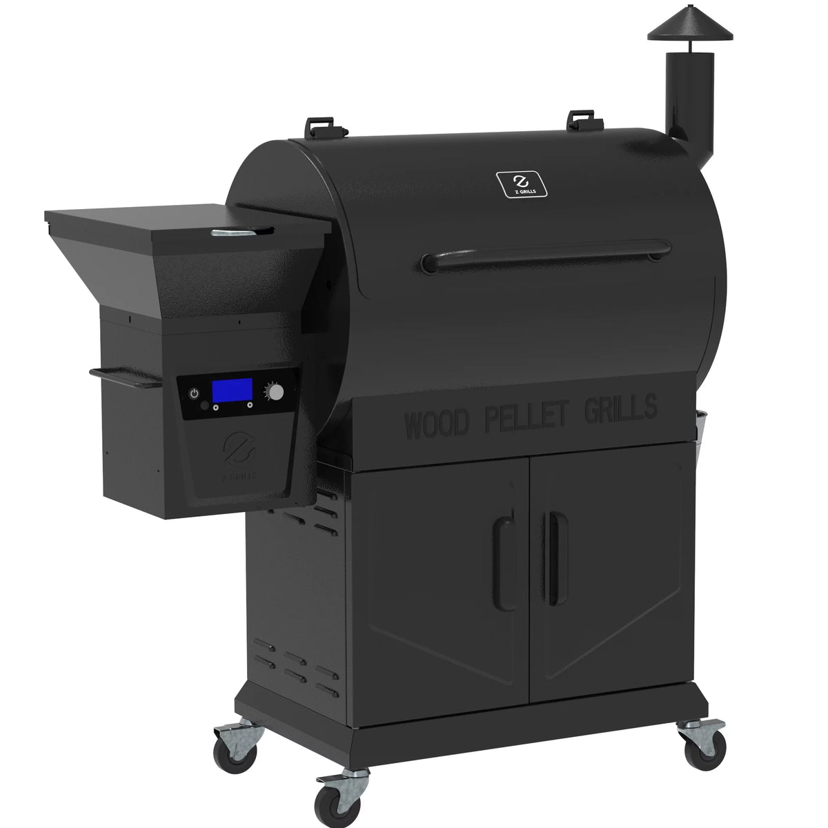 697 sq. in. Black Pellet Grill & Smoker C7057