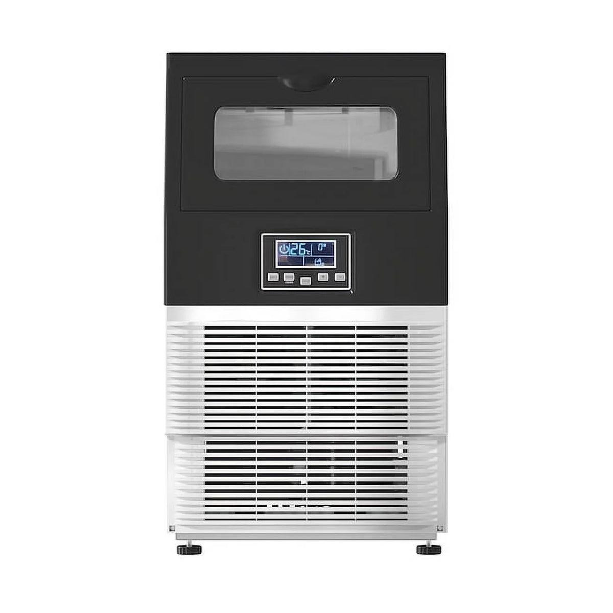 Countertop Bullet Ice Maker with Ice Scoop and Built-in Rack C567815