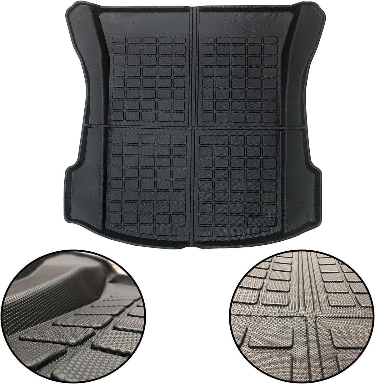 3D Rear Cargo Liner Trunk TPE Waterproof Mat for Tesla Model 3 Y8169