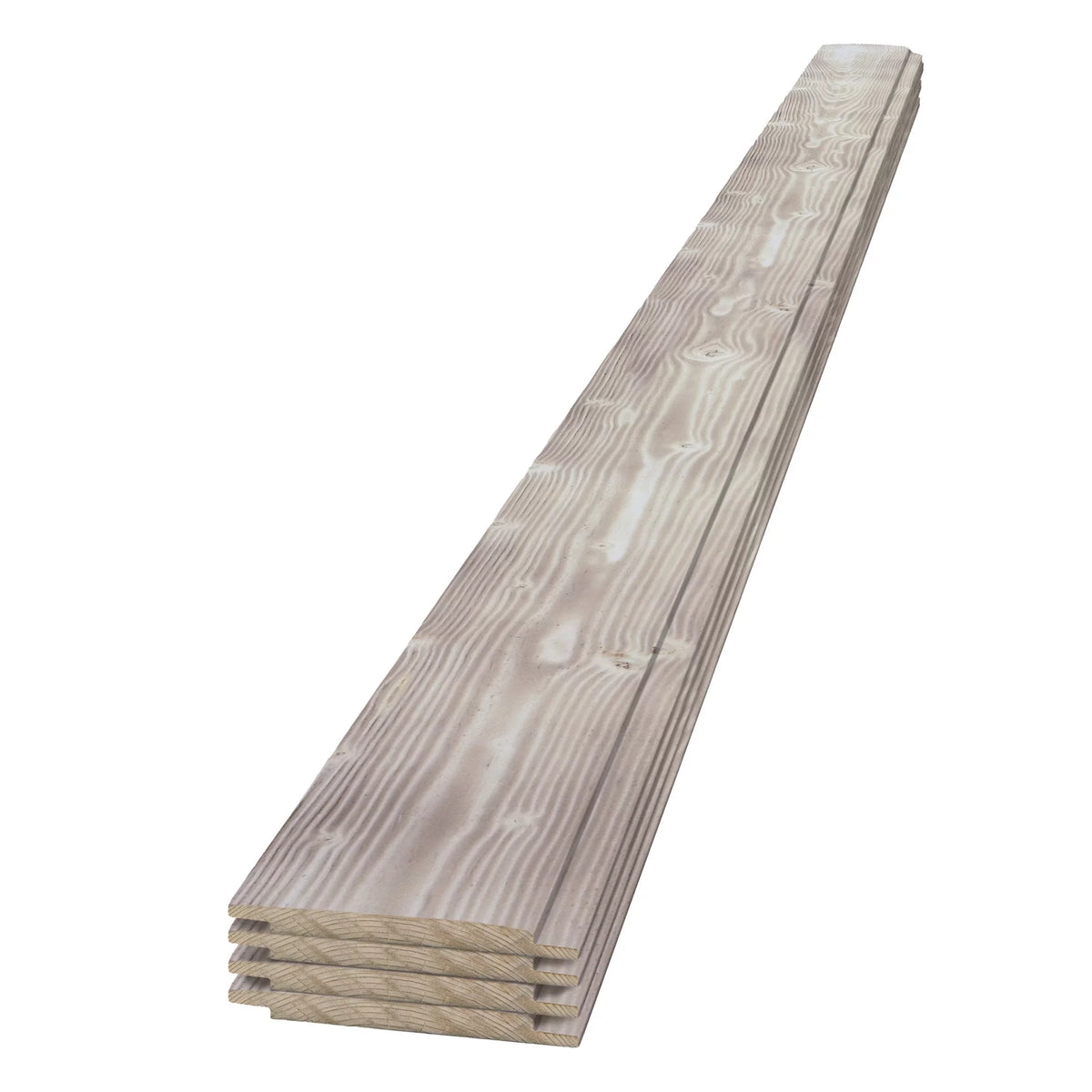 Charred Wood Shiplap Boards 4-Pack Smoke White V1865