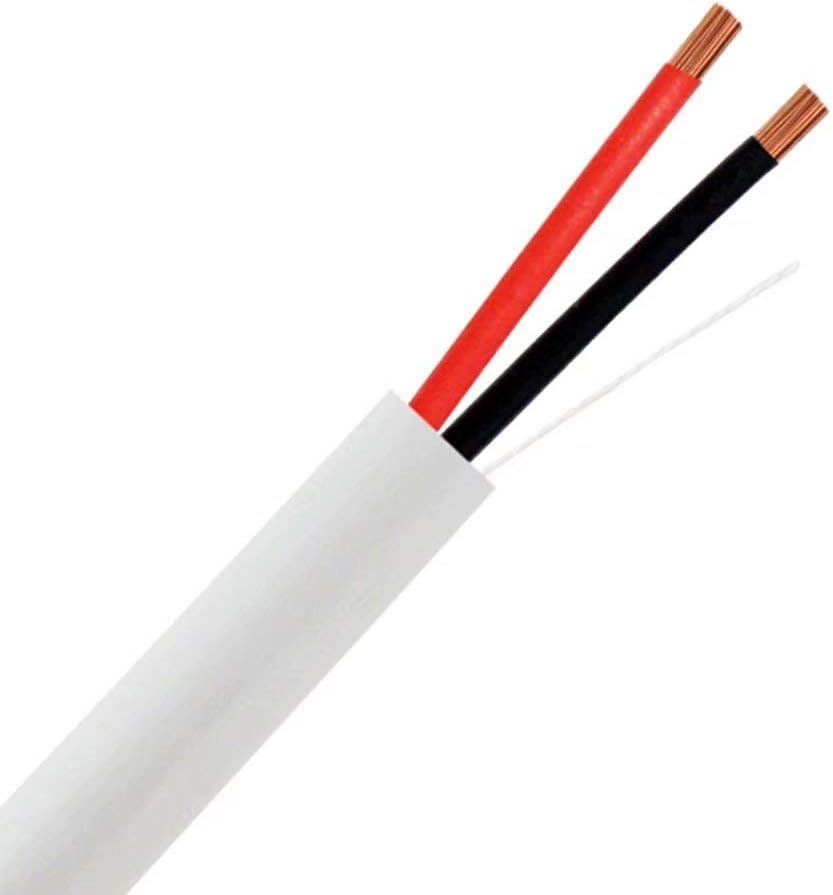 200Feet 16AWG 2 Conductor Speaker Wire White A23706