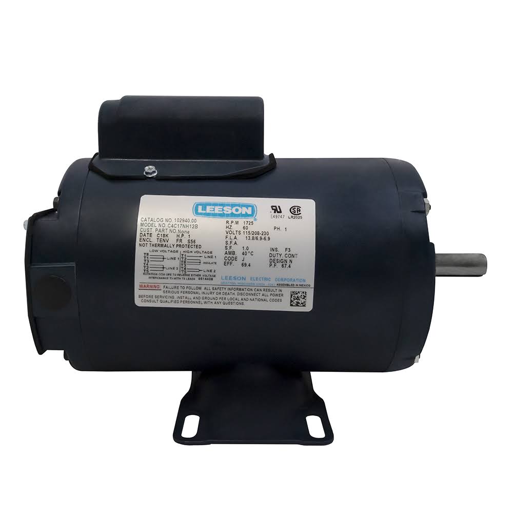 1 HP Painted Boat Lift Motor U488
