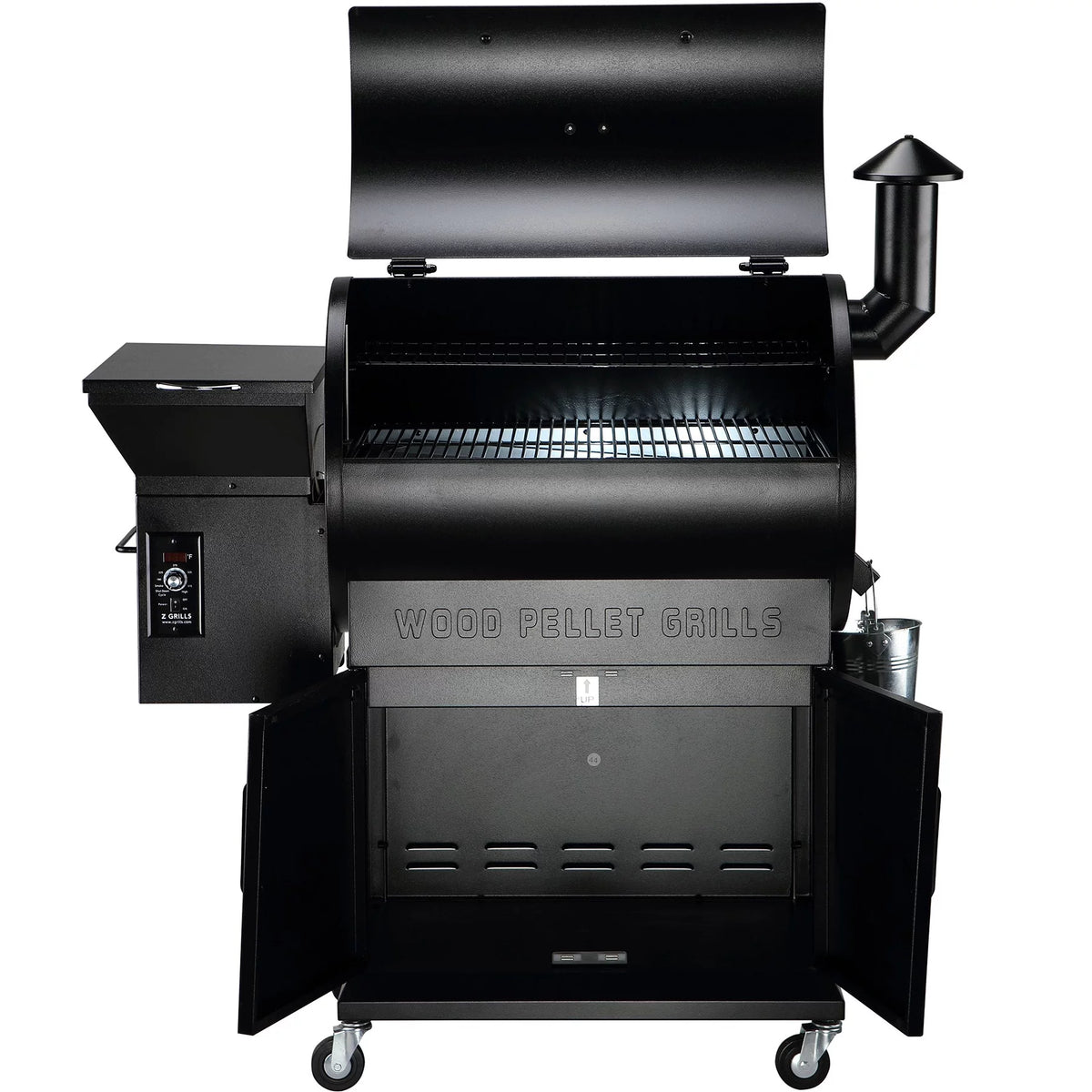 697 sq. in. Black Pellet Grill & Smoker C7057