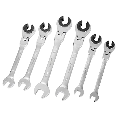 12PCS Metric Combination Ratcheting Wrench Set with 72 Teeth A2141