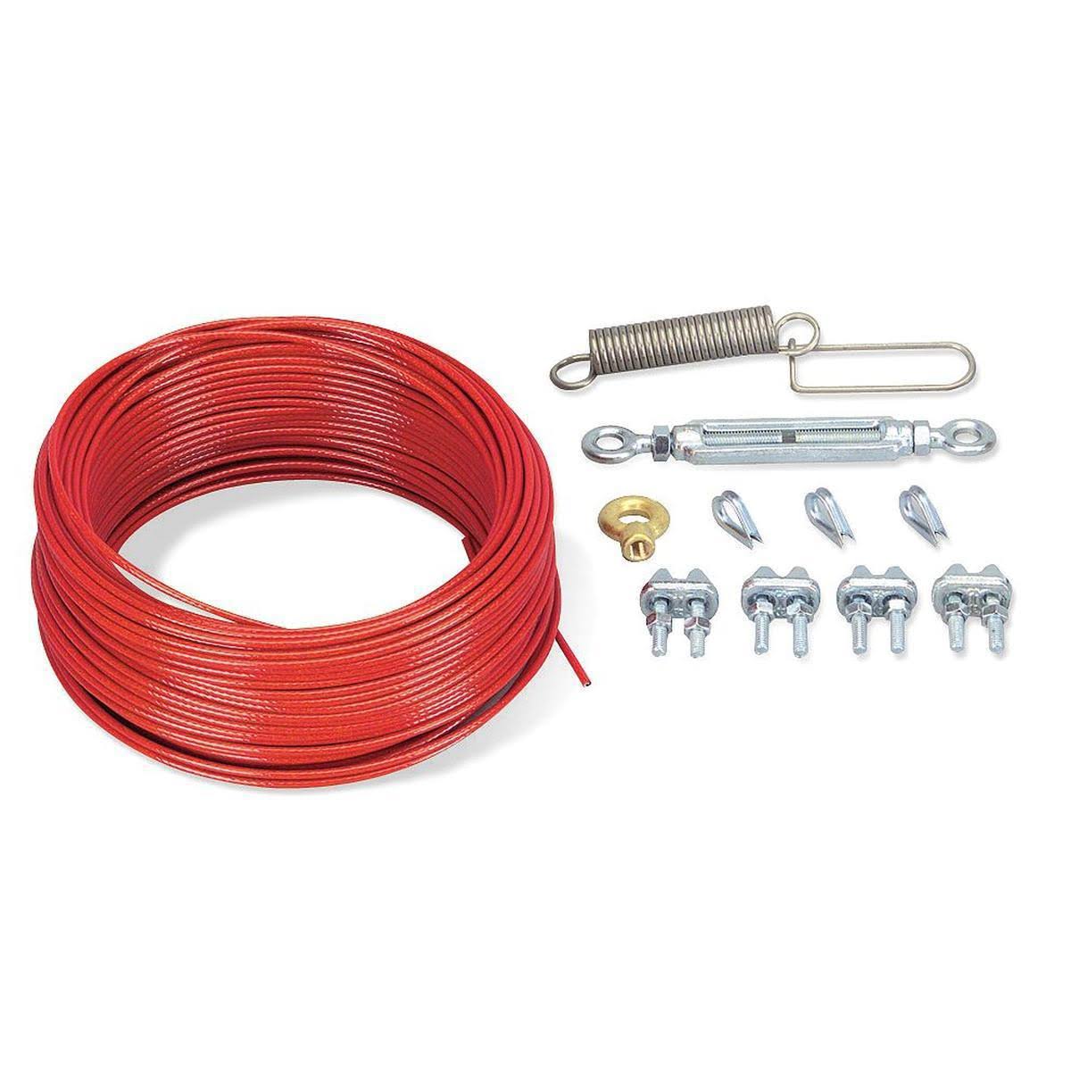 Cable Kit Plastic Coated Steel 164 ft Z85135