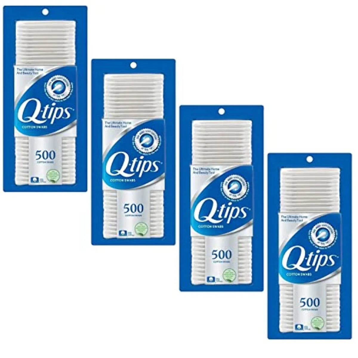 500 Count Cotton Swabs (Pack of 4) V239765