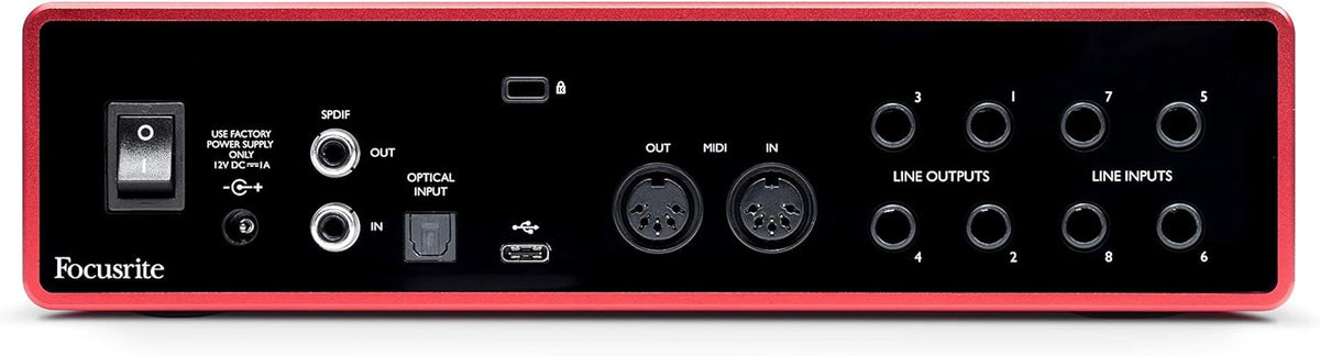 18x8 USB Audio Interface A899524