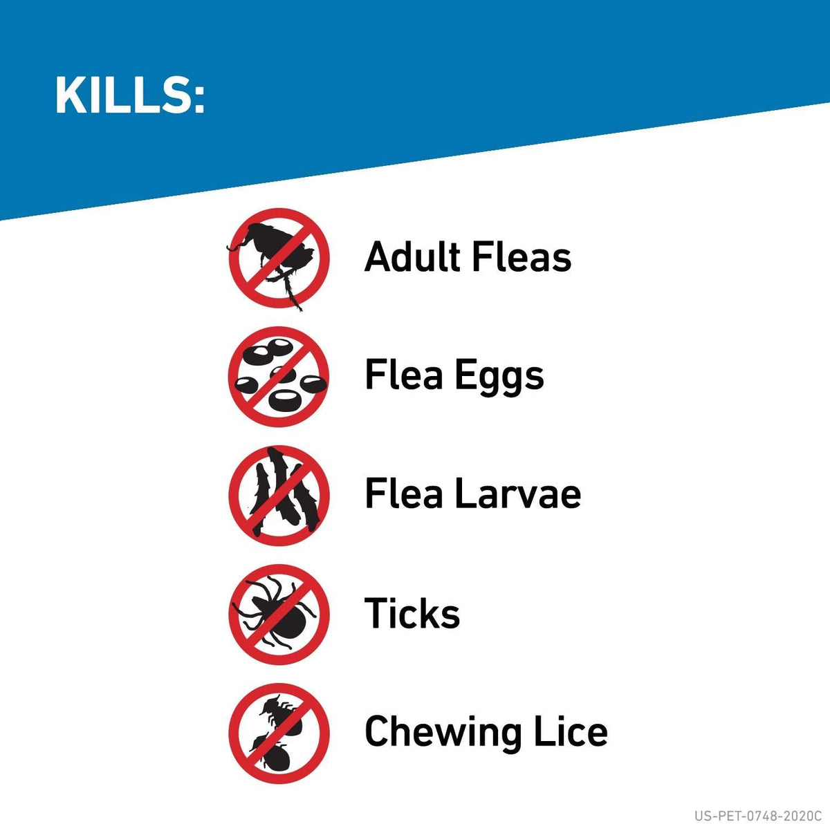 8 Doses Flea and Tick Treatment for Dogs C367631