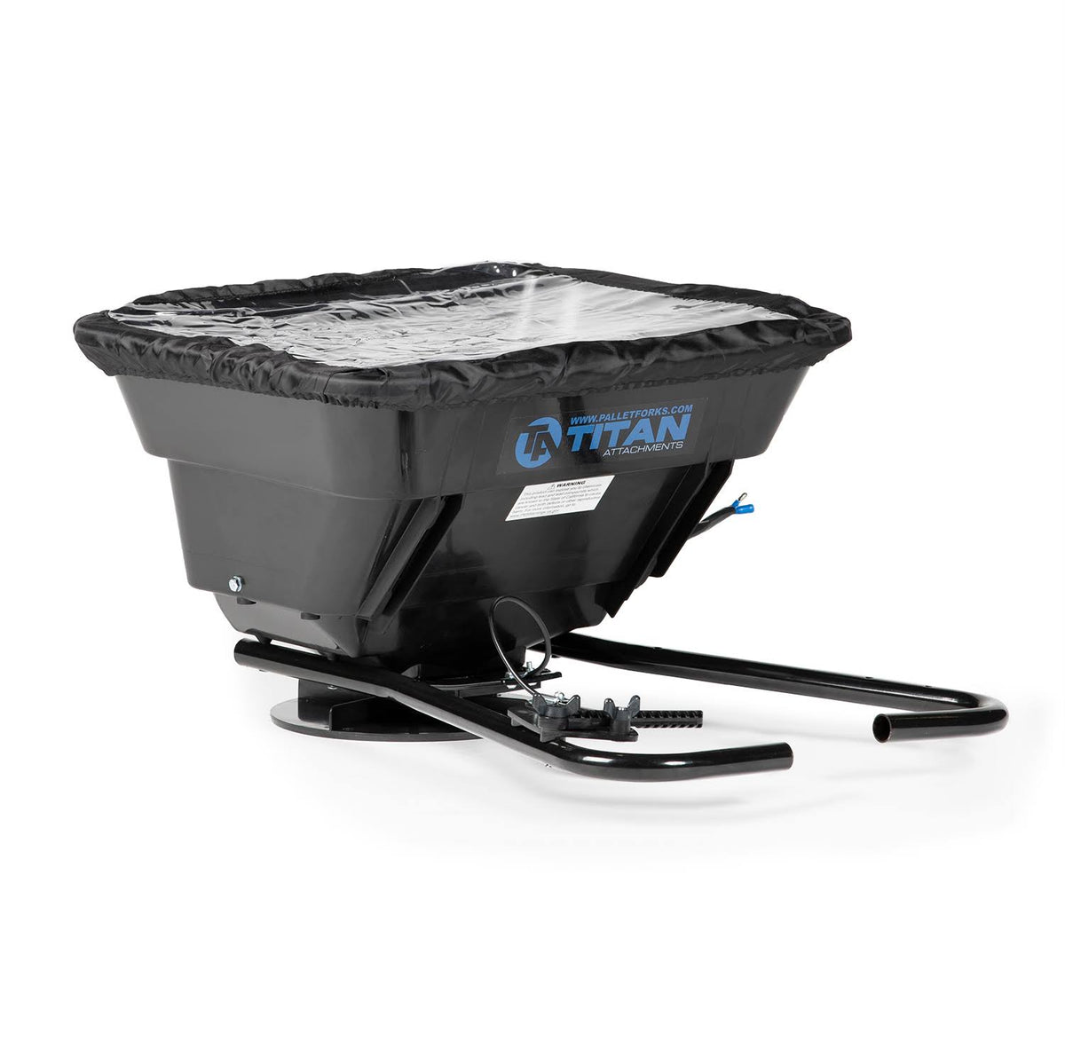 80 lb Capacity Broadcast Spreader with Rain Cover U155258