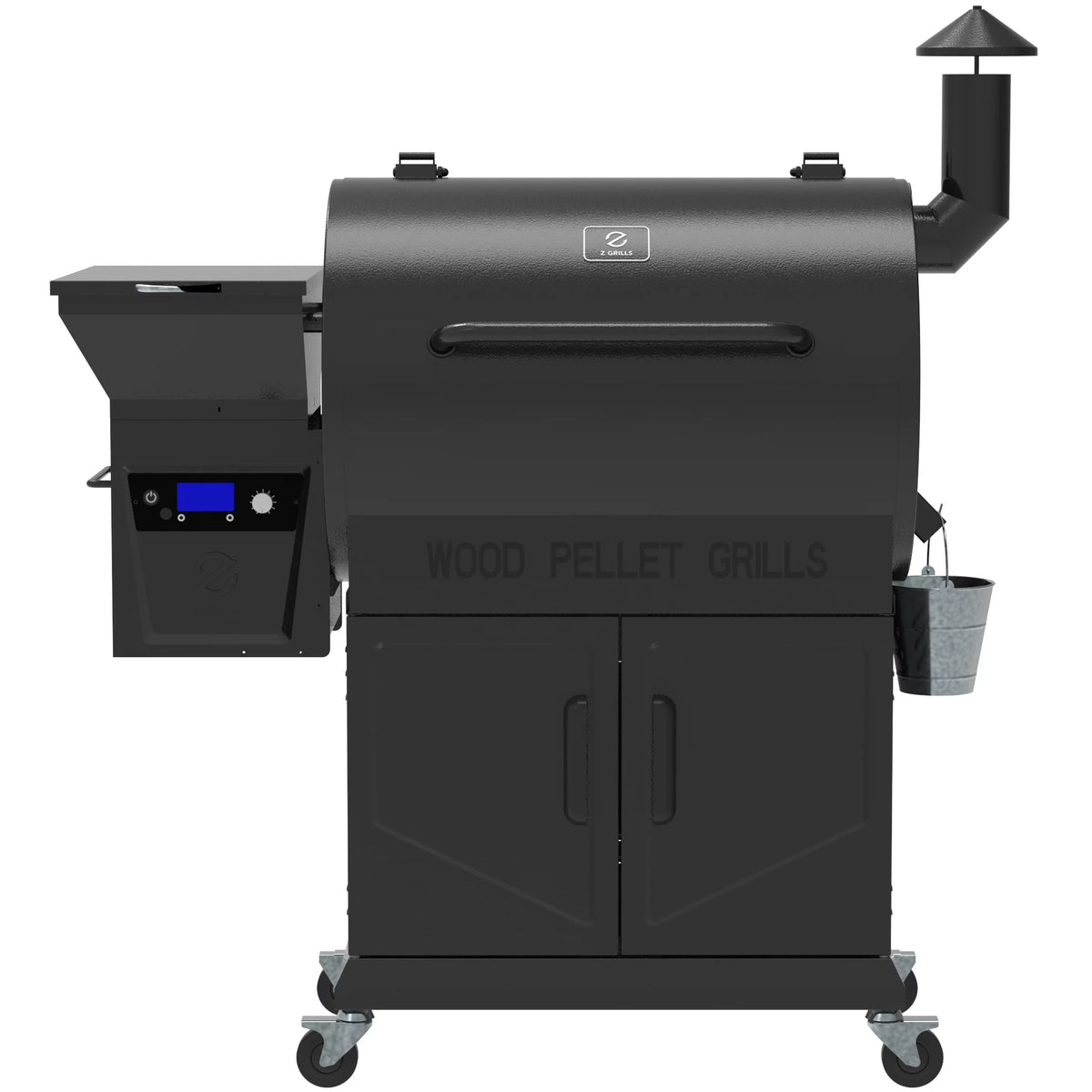 697 sq. in. Black Pellet Grill & Smoker C7057