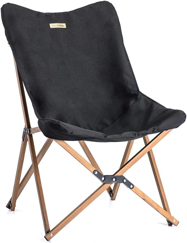 Camping Aluminum Folding Moon Chair (Khaki) W1457