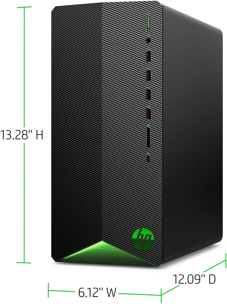 Black Intel Core i5-10400F 6-Core NVIDIA GeForce GTX 1650 16GB RAM 512GB PCIe NVMe SSD Gaming Desktop S916