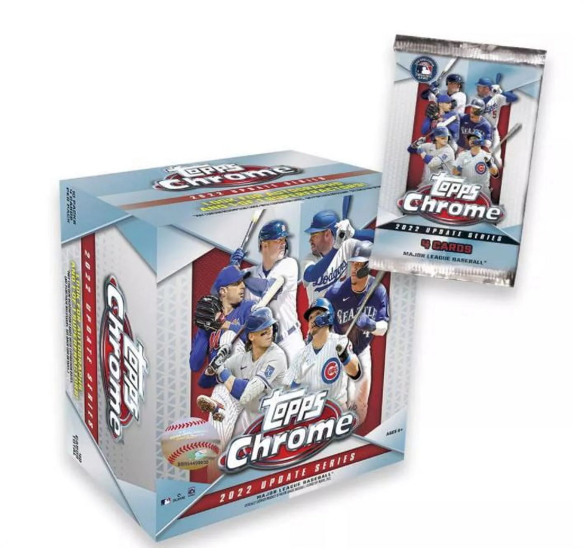 2022 Topps MLB Chrome Update Baseball Trading Card Mega Box O3729
