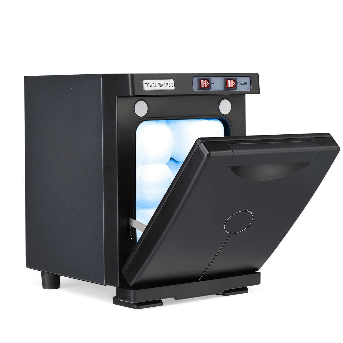 Black 5L Hot Towel Warmer UV Sterilizer Cabinet W345216