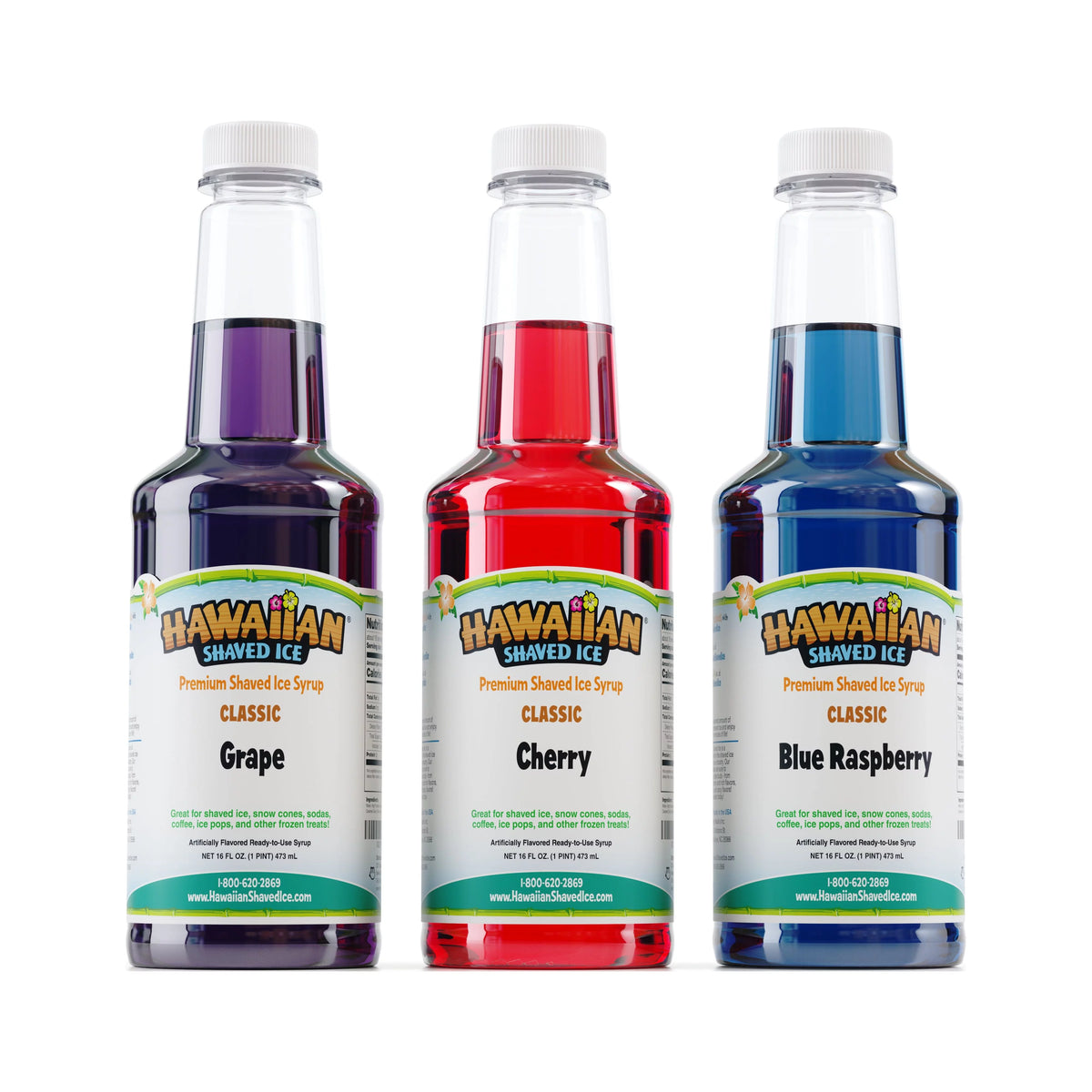 3 Flavor Fun Syrup and Accessories Pack O926365