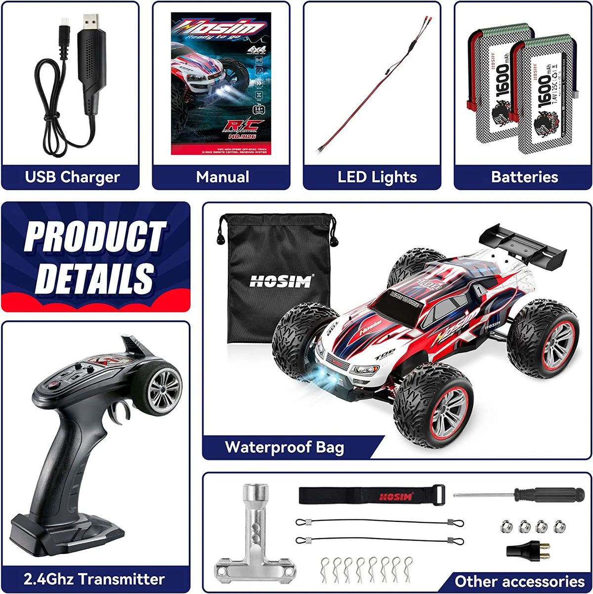 1:12 RC Monster Truck Buggy Toy R5196
