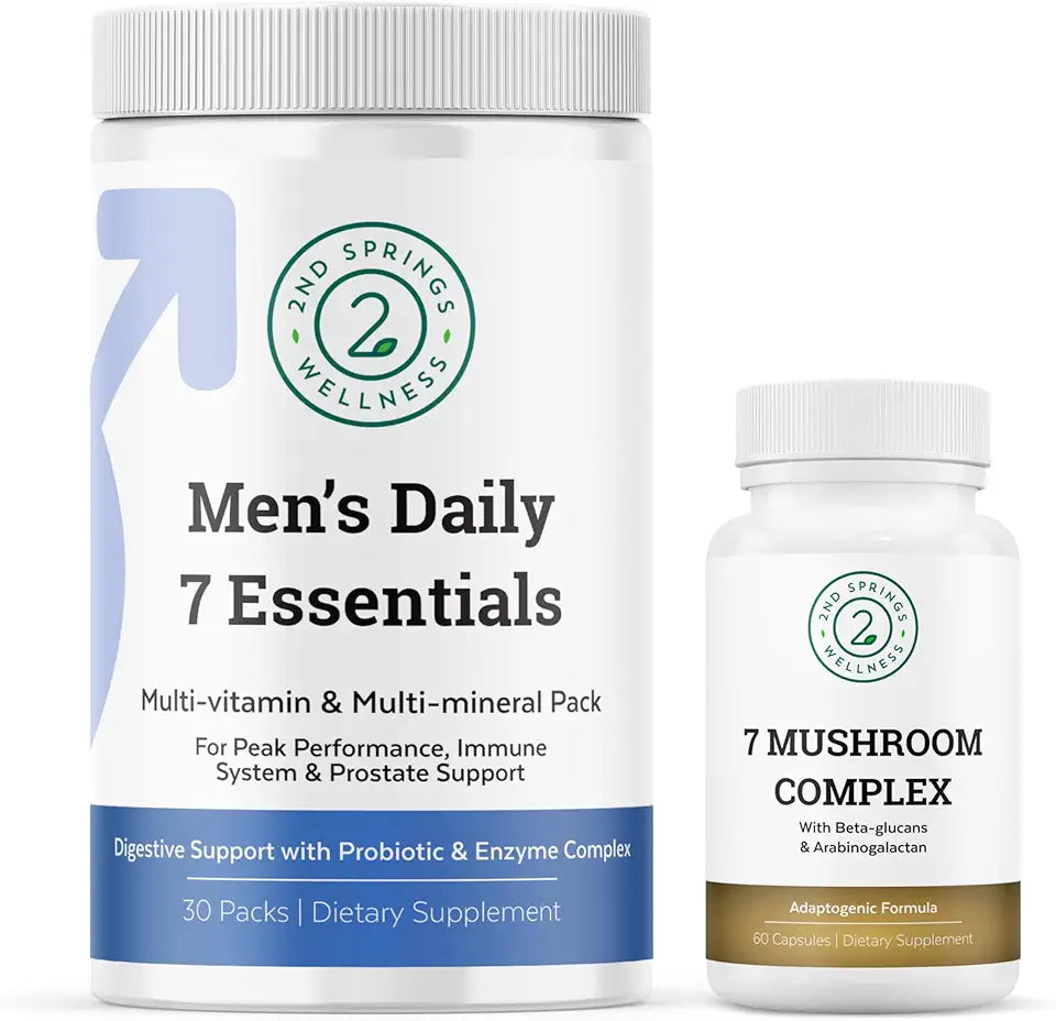 7 Mushroom Complex & Men's Daily 7 Essentials K27492