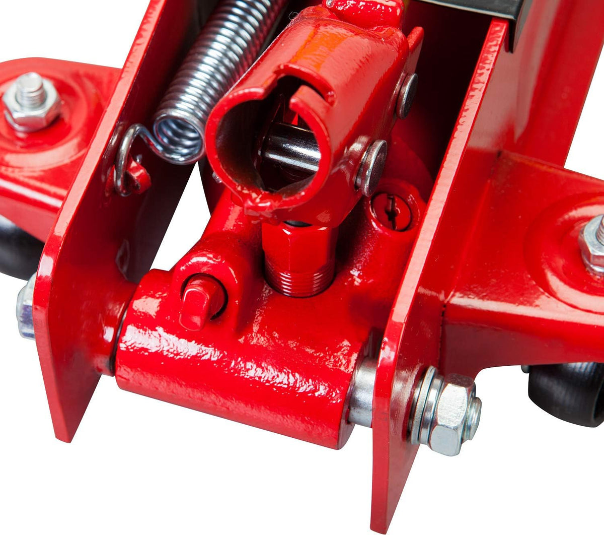 2.5 Ton Hydraulic Low Profile Trolley Floor Jack, Red, Pack of 2 H376