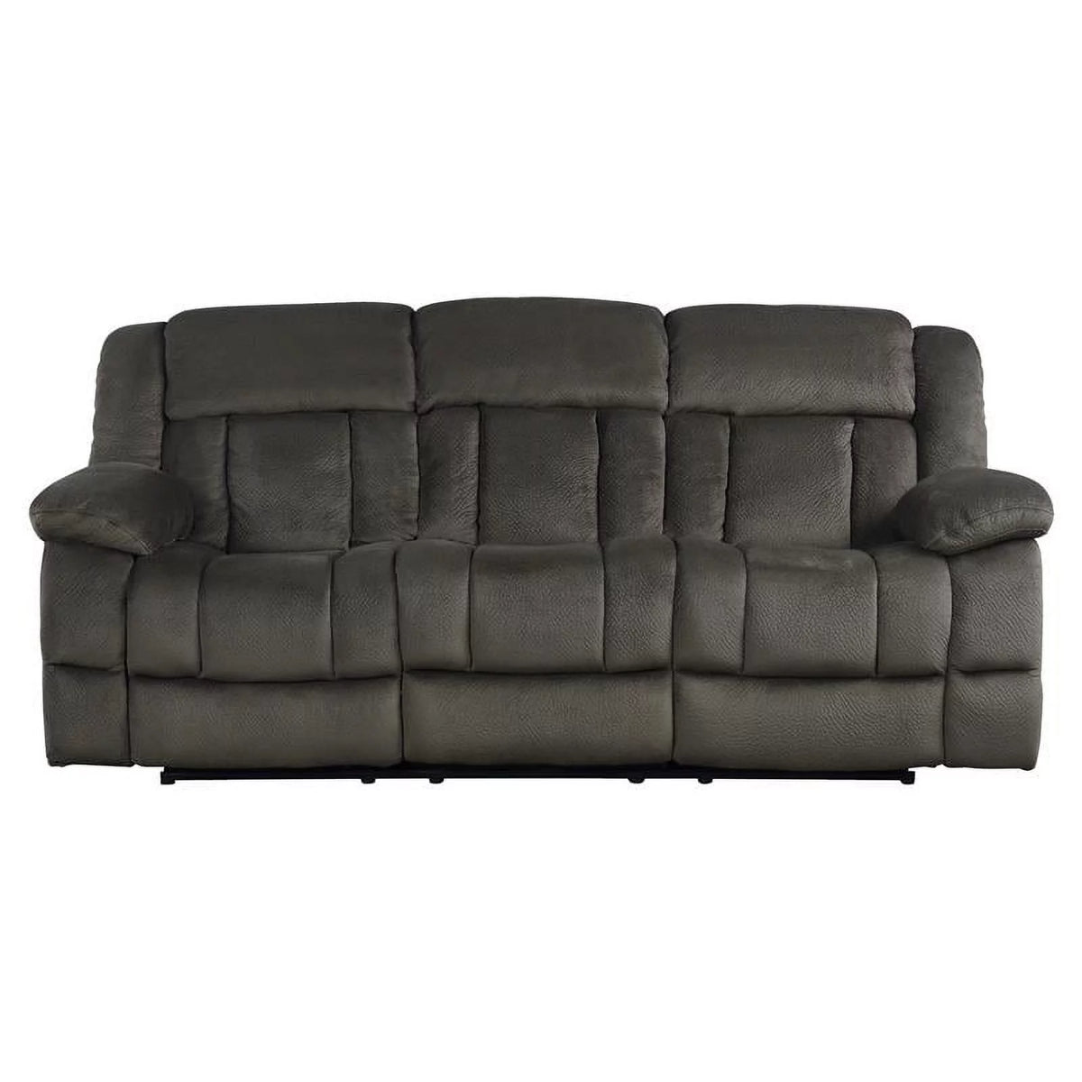 90" Microfiber Double Reclining Sofa Z204805