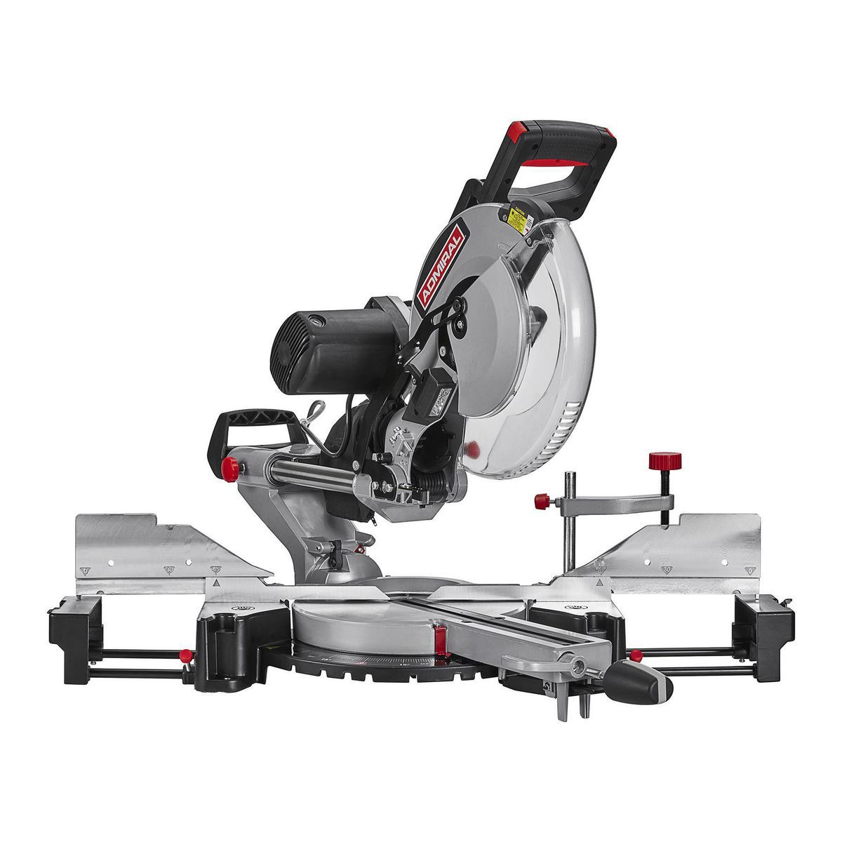 12 in. Dual-Bevel Sliding Compound Miter Saw with LED and Laser Guide T18520