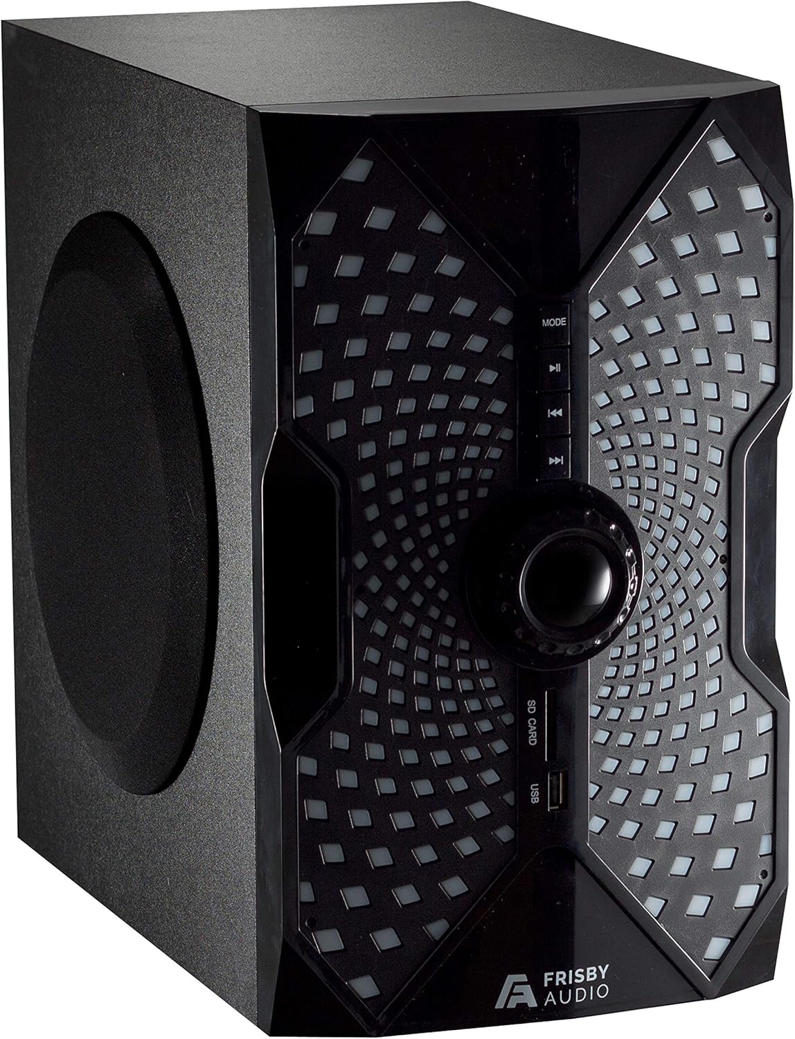 125 Watt 5.1 Surround Sound Speaker System with Subwoofer, Bluetooth, Digital Optical Input – Black W478