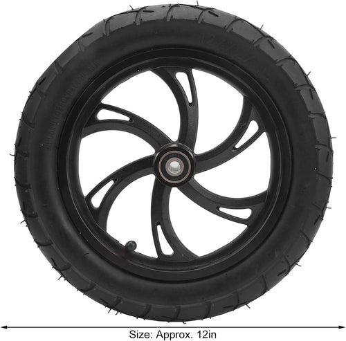 12in Wheel Tire with Wheel Hub, Pack of 2 U465